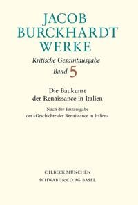 Produktbild: Die Baukunst der Renaissance in Italien.