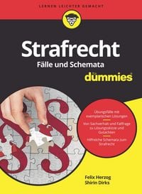 Produktbild: Strafrecht F&auml;lle und Schemata f&uuml;r Dummies