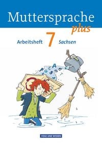 Produktbild: Muttersprache plus 7. Schuljahr - Arbeitsheft Sachsen