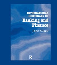 Produktbild: International Dictionary of Banking and Finance