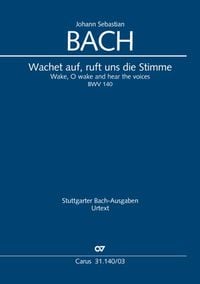 Produktbild: Wachet auf, ruft uns die Stimme (Klavierauszug)