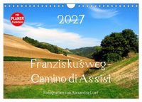 Produktbild: Franziskusweg - Camino di Assisi (Wandkalender 2027 DIN A4 quer), CALVENDO Monatskalender