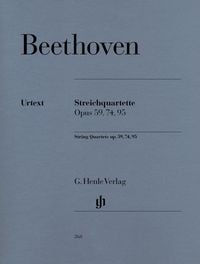 Produktbild: Ludwig van Beethoven - Streichquartette Opus 59, 74, 95