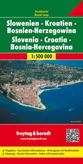 Bild vom Artikel Slowenien / Kroatien / Bosnien-Herzegowina 1 : 500 000. Autokarte vom Autor 