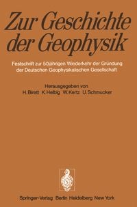Produktbild: Zur Geschichte der Geophysik