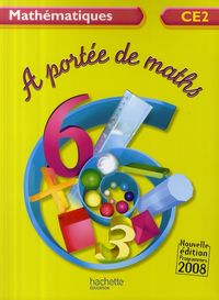 Produktbild: A Portee De Maths Ce2 - Livre De L'eleve - Ed.2009