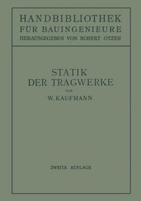 Produktbild: Statik der Tragwerke