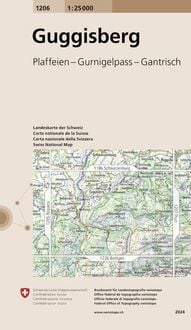Produktbild: Swisstopo 1 : 25 000 Guggisberg