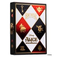 Produktbild: ASS Altenburger 10043088 - Bicycle Disney Alice in Wonderland, Kartenspiel
