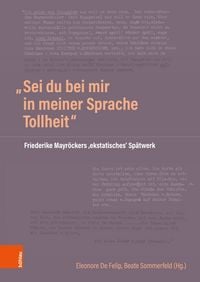 Produktbild: &bdquo;Sei du bei mir in meiner Sprache Tollheit&ldquo;