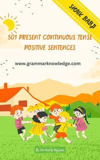 Produktbild: 501 Present Continuous Tense Positive Sentences