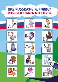 Produktbild: Das Russische Alphabet - Russisch Lernen mit Tieren