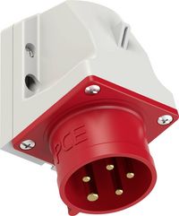 Produktbild: PCE 515-6 CEE Wandstecker 16A 5polig 400V 1St.
