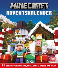 Produktbild: Minecraft Adventskalender. 24 exklusive Bauwerke, Challenges, Spiele und Ideen
