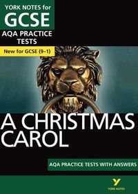 Produktbild: A Christmas Carol AQA Practice Tests with answers York Notes - for 2026, 2027 exams