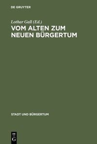 Produktbild: Vom alten zum neuen B&uuml;rgertum