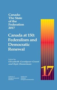Produktbild: Canada: The State of the Federation 2017