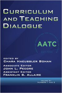 Produktbild: Curriculum and Teaching Dialogue Vol 21 Issue 1 & 2