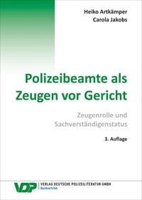 Produktbild: Polizeibeamte als Zeugen vor Gericht