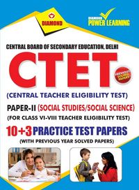 Produktbild: CTET Previous Year Solved Papers for Social Studies/Social Science in English Practice Test Papers (केंद्रीय शिक्षक पात्रता प