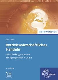 Produktbild: Betriebswirtschaftliches Handeln