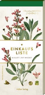 Produktbild: Einkaufsliste - Wildkr&auml;uter (K&uuml;chenpapeterie/AUGUSTINA)