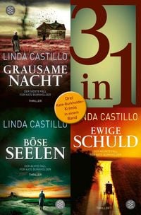 Produktbild: Grausame Nacht / B&ouml;se Seelen / Ewige Schuld - Drei Kate-Burkholder-Krimis in einem Band