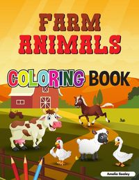 Produktbild: Cute Farm Animals Coloring Book For Toddlers