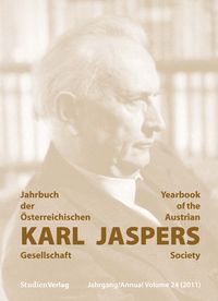 Bild vom Artikel Jahrbuch der Österreichischen Karl-Jaspers-Gesellschaft 24/2011 vom Autor Karl-Jaspers-Gesellschaft