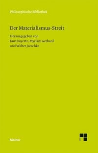 Produktbild: Der Materialismus-Streit