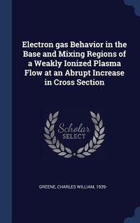 Produktbild: Electron gas Behavior in the Base and Mixing Regions of a Weakly Ionized Plasma Flow at an Abrupt Increase in Cross Section