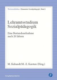 Produktbild: Lehramtsstudium Sozialp&auml;dagogik