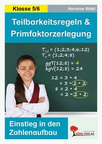 Produktbild: Teilbarkeitsregeln und Primfaktorzerlegung