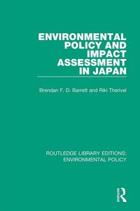Produktbild: Environmental Policy and Impact Assessment in Japan