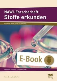 Produktbild: NAWI-Forscherheft: Stoffe erkunden