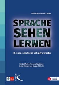 Produktbild: Sprache sehen lernen: Die neue deutsche Schulgrammatik