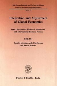 Produktbild: Integration and Adjustment of Global Economies.