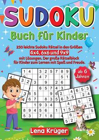 Produktbild: Sudoku Buch f&uuml;r Kinder ab 6 Jahren