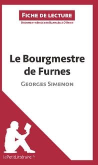 Produktbild: Le Bourgmestre de Furnes de Georges Simenon (Fiche de lecture)