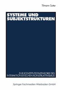 Produktbild: Systeme und Subjektstrukturen