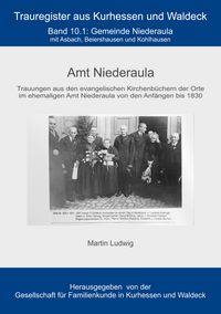 Produktbild: Trauregister Amt Niederaula