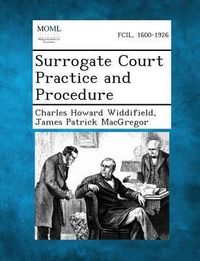 Produktbild: Surrogate Court Practice and Procedure
