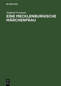 Produktbild: Eine Mecklenburgische M&auml;rchenfrau