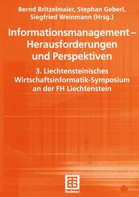 Bild vom Artikel Informationsmanagement - Herausforderungen und Perspektiven vom Autor Prof. Dr. Bernd Britzelmaier