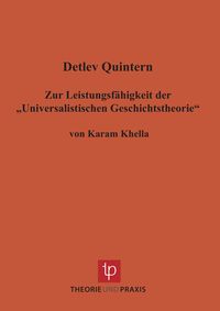 Produktbild: Zur Leistungsf&auml;higkeit der &bdquo;Universalistischen Geschichtstheorie&ldquo;
