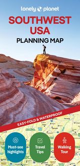 Produktbild: Lonely Planet Southwest USA Planning Map