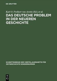 Produktbild: Das deutsche Problem in der neueren Geschichte