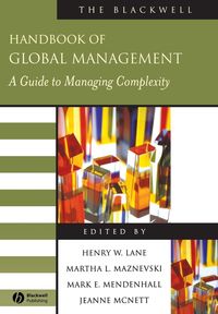 Produktbild: The Blackwell Handbook of Global Management