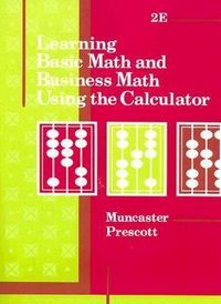 Produktbild: Learning Basic Math and Business Math Using the Calculator
