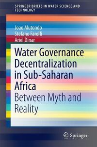 Produktbild: Water Governance Decentralization in Sub-Saharan Africa